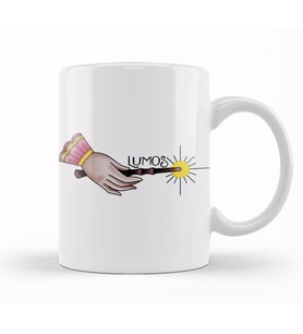 Harry Potter Lumos Kupa Bardak Porselen