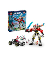 Lego ® Dreamzzz™ Cooper’In Kaplan Robotu Ve Zero’Nun Hot Rod Arabası 71497- 9+ Oyuncak Yapım Seti (1
