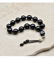 BlackCraft Oltu Taşı Mini Boy Şalgami Tespih