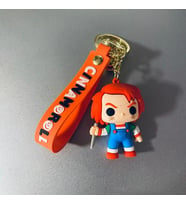 Katil Bebek Chucky Silikon Anahtarlık Çanta Süsü