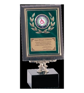 ODAK KUPA - Ahşap Plaketler - PL-120 B - 15x20 cm
