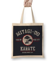Miyagi Do Karate Kid Wax On Wax Off Bez Çanta Uzun Saplı
