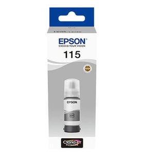 Epson 115 Grey Gri Şişe Mürekkep T07D54A L8160-L8180