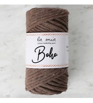 La Mia Boho Koyu Kahve Büküm Makrome İpi - L158 - 33996