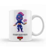 Brawl Stars Street Nınja Tara Kupa Bardak Porselen