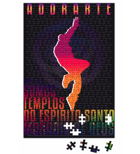 Adorarte Masculino Puzzle 240 Parça Yapboz