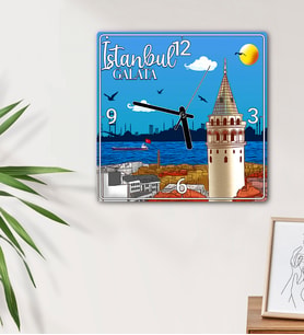 İstanbul Tasarımlı Duvar Saati