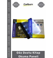 Özel Üretim LED Aydınlatmalı Şeffaf Taşınabilir Ergonomik Göz Dostu Gece Lambası Kitap Okuma Paneli