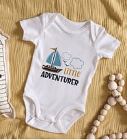 BK Kids Little Adventurer Tasarımlı Bebek Body Zıbın - Model 1
