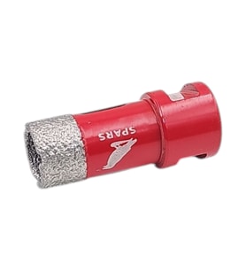 Fixonic Spars SPA54117 22mm M14 Elmas Mermer Granit Delme Panç (Kırmızı)