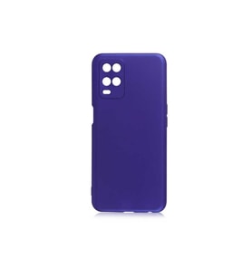 Oppo A54 4G Uyumlu Kılıf Zore Premier Silikon Kapak (SAKS MAVI)