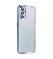 Samsung Galaxy M23 Kılıf Razer Lensli Silikon - Açık Mavi