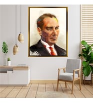 ÇERÇEVELİ ATATÜRK TABLO S611