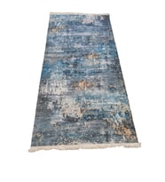 100*200 kilim desenli yazlık halı mavi