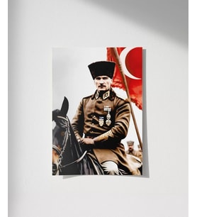 Çerçevesiz Poster Liderin Kararlılığı