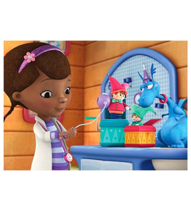 NessiWorld Doc McStuffins 100 Parça Puzzle