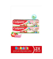 Colgate Dr. Rabbit Strawberry 50ML Çocuk Diş Macunu x 2