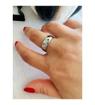 GÜMÜŞ RENK ÇELİK YÜZÜK NO 8 ACR8785-8
