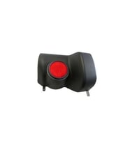 MITSUBISHI L200- PICK UP- 06/15; ARKA TAMPON UCU SOL REFLEKTÖRLÜ/SİYAH PÜTÜRSÜZ(PLASTİK) (EURO BODY) 140-2622 6410A741