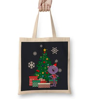 Squiddly Diddly Around The Christmas Tree Bez Çanta Uzun Saplı