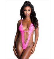 Mulvxbrf Brf02  Pembe Dantel Bayan Gecelik (Mulvix)