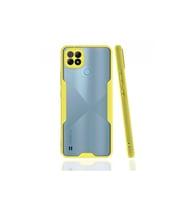Çınarcık Dev Realme C21 Kılıf Platin Silikon - Pembe