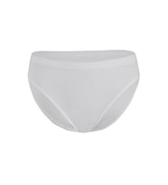 12 Adet Yıldız Bayan Ribana Biyeli Bikini Külot Slip Beyaz 3510