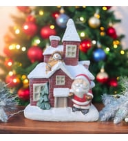 Noel Babalı Yılbaşı Evi Kiremit