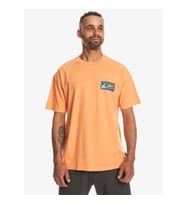 Quiksilver Spin Cycle Erkek T-shirt (Turuncu)
