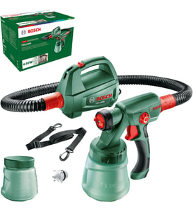Bosch Elektrikli Boya Püskürtme Sistemi Pfs 2000 (Vernik, Cila Ve Duvar Boyası Için, Kutuda)