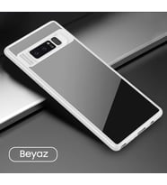 Ally Galaxy Note 8 Darbeya Dayanıklı Şeffaf Silikon Kılıf-(5775) - SSSSSS7391-1585