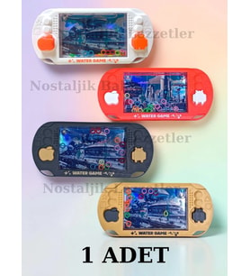 1 Adet Suda Halka Geçirme Oyunu Nostaljik Oyuncak Sulu Atari Oyuncak.