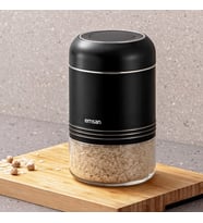 EMSAN MOKO 650 ML SAKLAMA KAVANOZU SİYAH