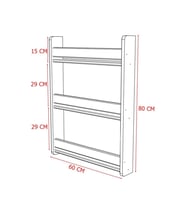 İsme Özel Kürtçe Çocuk Kitaplı Montessori Çocuk Odası Kitaplığı 80*60 cm CEVİZ Kitaplık (KİTAPLI) (Standart)