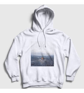 Presmono Unisex Beyaz Wonder Shawn Mendes Kapüşonlu Sweatshirt 231520tt