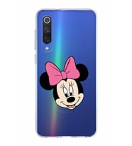 Xiaomi Mi 9 Se Uyumlu Kapak Minnie Mouse Tasarımlı Şeffaf Silikon Kılıf