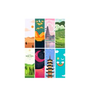 Sky 8'li Kitap Ayraçları 03-