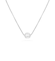 Natural Pearl Küre İnci Kadın Gümüş Kolye