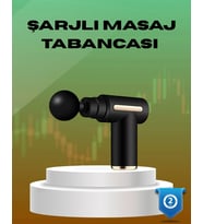 6 Kademeli Kas Masaj Tabancası 4 Başlıklı Güçlü Sessiz Sporcu Masaj Cihazı Şarjlı