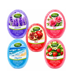 Dr. Floya Süngerli Sabun 125 gr 5 li Karma Paket