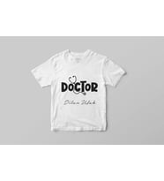 Steteskop Doctor Tişörtü ( Çocuk - Büyük ) Kişiye Özel
