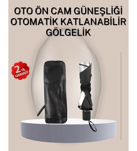Dayanıklı Upe Alaşımlı Şemsiye Tipi Araç Güneşliği - Kolay Katlanır