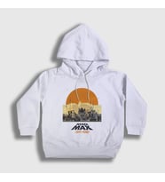 Presmono Unisex Çocuk Beyaz Armada Immortan Joe Film Mad Max Kapüşonlu Sweatshirt 483997tt
