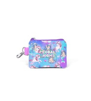 Coral High Kids Mor Pembe Unicorn Deniz Kızı Desenli Bozuk Para Çantası 21916