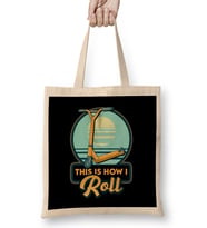This Is How I Roll RPG Tabletop Gaming Dice Pun Bez Çanta Uzun Saplı