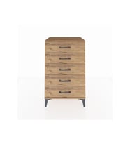 Hyperion Komodin 5 Çekmeceli 60x44x96 Çam-Çam