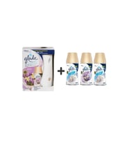 Glade Otomatik Sistem + Lavanta Ferahlığı + Temiz Çarşaf Ferahlığı X Lavanta Ferahlığı X Temiz Çarşaf Ferahlığı = 3 X 269 Ml