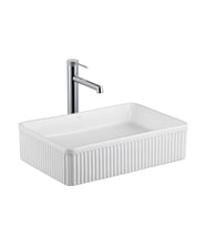 E-W1004MB Tezgah Üstü Lavabo Mat Beyaz