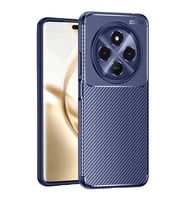 Tecno Spark 30c Kılıf Auto Focus Karbon Kapak - Lacivert