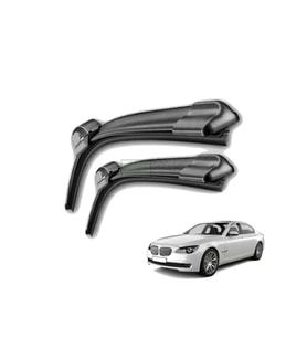 BMW 7 SERİSİ ÖN CAM SİLECEK SÜPÜRGESİ TAKIMI 2008 - 2015 BMW F01 - F02 - F04 KASA ÖN SİLECEK